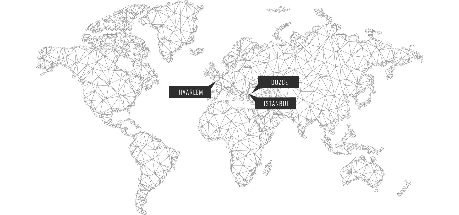 Akon Textile World Map